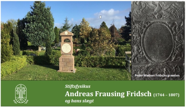 Stiftsfysikus Fridsch gravsted/-sten